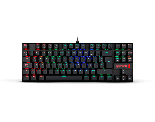 Teclado Mecánico Redragon Kumara RGB Blue Switch